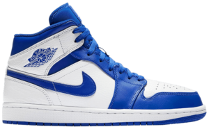 Giày Nike Air Jordan 1 Mid 'Hyper Royal' 554724-114
