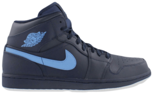 Giày Nike Air Jordan 1 Mid 'Obsidian University' 554724-405