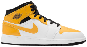 Giày Nike Air Jordan 1 Mid GS 'University Gold' 554725-170