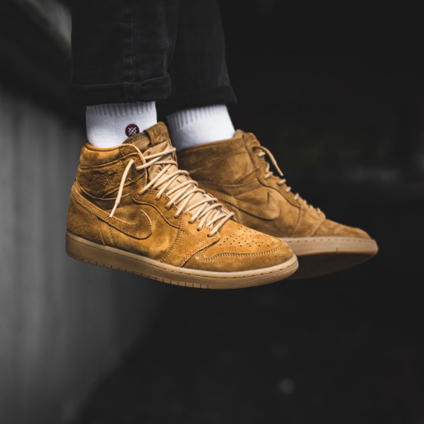 Giày Nike Air Jordan 1 Retro High OG 'Wheat' 555088-710 - Ảnh 3