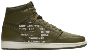 Giày Nike Air Jordan 1 High OG 'Olive Canvas' 555088-300