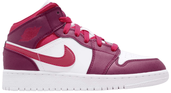 Giày Nike Air Jordan 1 Mid GS 'Rush Pink' 555112-661