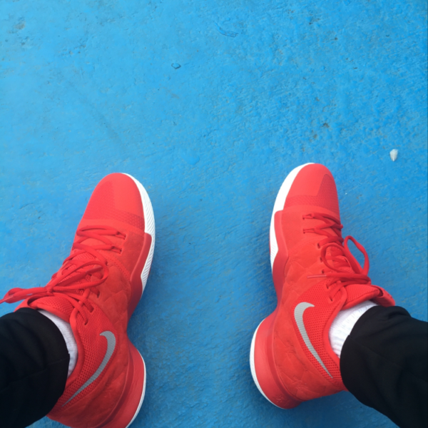 Giày Nike Kyrie 3 'University Red' 852395-601 - Ảnh 2