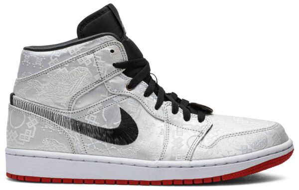 Giày Nike Clot x Air Jordan 1 Mid 'Fearless' CU2804-100