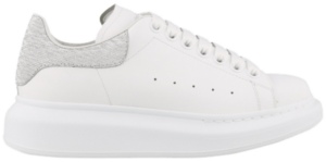 Giày Alexander McQueen Wmns Oversized Sneaker 'White Silver' 558945-WHZ4I-9071