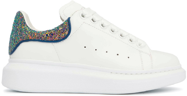 Giay Alexander Mcqueen Oversole Glitter 'White' 558945-WICG5-9994