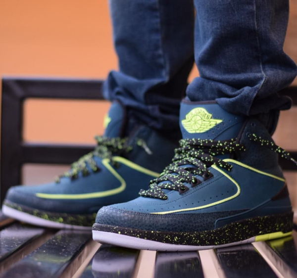 Giày Nike Air Jordan 2 Retro 'Nightshade' 385475-303 - Ảnh 2