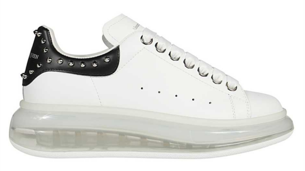 Giày Alexander McQueen Oversized Sneakers White 650814 WHZ4X 9089