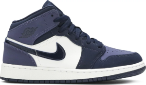 Giay Nike Air Jordan 1 Mid GS 'Sanded Purple' 554725-445