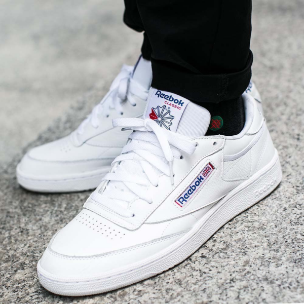 Giày Reebok Club C 85 SO 'White' BS5214 - Ảnh 3