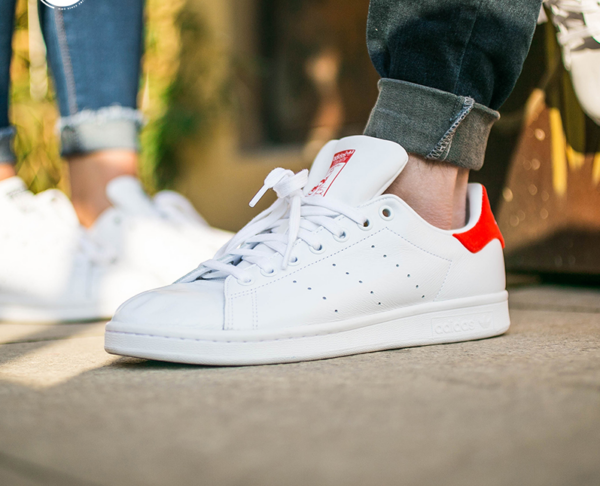 Giày Adidas Stan Smith FT 'White' BZ0482 - Ảnh 4
