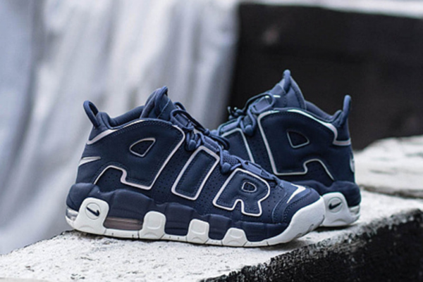 Giày Nike Air More Uptempo GS ‘Thunder Blue’ 415082-402 - Ảnh 9