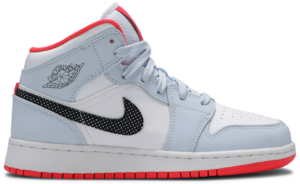 Giày Nike Air Jordan 1 Mid GS 'Half Blue' 555112-400