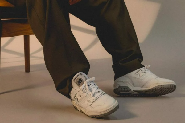 Giày New Balance 550 'White Grey' BB550PB1 - Ảnh 8
