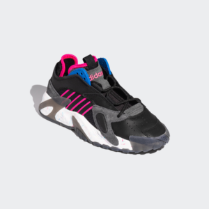 Alternative view of Giày Adidas Streetball Black White Pink EH2350