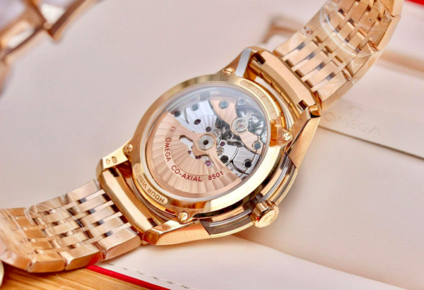 Đồng Hồ Omega DeVille Hour Vision 'Silver Gold' 431-60-41-21-02-001 - Ảnh 2