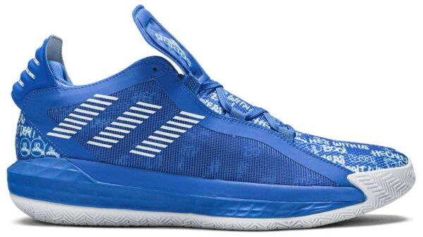 Giày Adidas Dame 6 'Glow Blue' FU6809