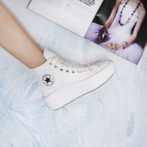 Alternative view of Giày Converse Wmns Chuck Taylor All Star High Move 'White Ivory' 568498C