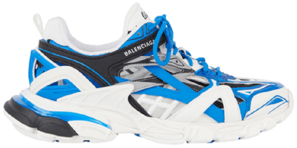 Giày Balenciaga Track.2 Sneaker 'White Blue' 568614 W3AE2 4191