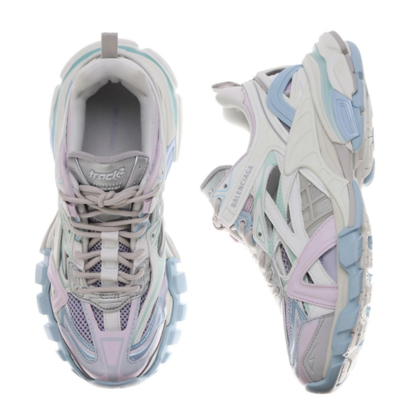 Giày Balenciaga Wmns Track.2 Sneaker White Light Blue 568615-W2GN3-9045 - Ảnh 3