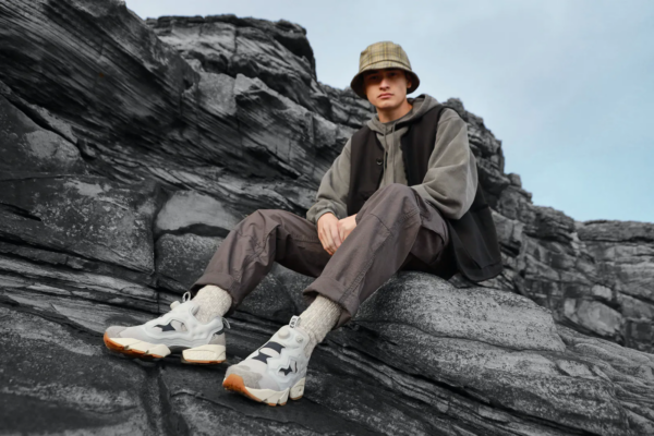 Giày Reebok END x InstaPump Fury Fossil Pack True Grey FZ3082 - Ảnh 4