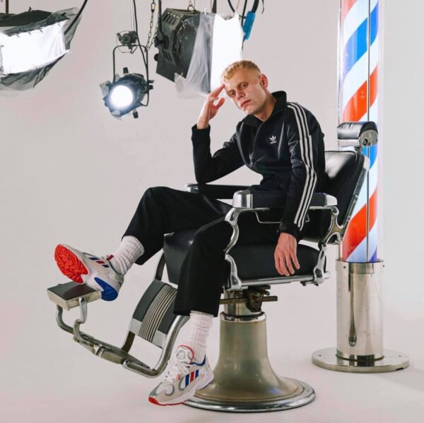 Giày Adidas Atmos x Yung 1 'Barber Shop' EF2674 - Ảnh 2