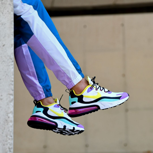 Giày Nike Air Max 270 React 'Bright Violet' AQ4971-101 - Ảnh 2