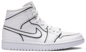 Giày Nike Air Jordan 1 Mid 'Iridescent Reflective White' CK6587-100
