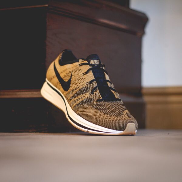 Giày Nike Flyknit Trainer 'Golden Beige'  AH8396-203 - Ảnh 5