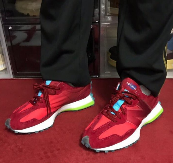 Giày New Balance 327 Concepts Cape MS327CSC - Ảnh 4