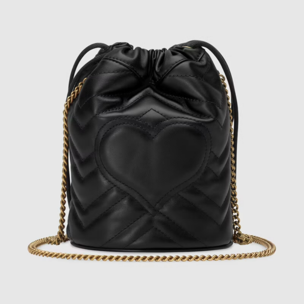 Túi Gucci Marmont Mini Bucket Bag ‎575163-DTDRT-1000 - Ảnh 2