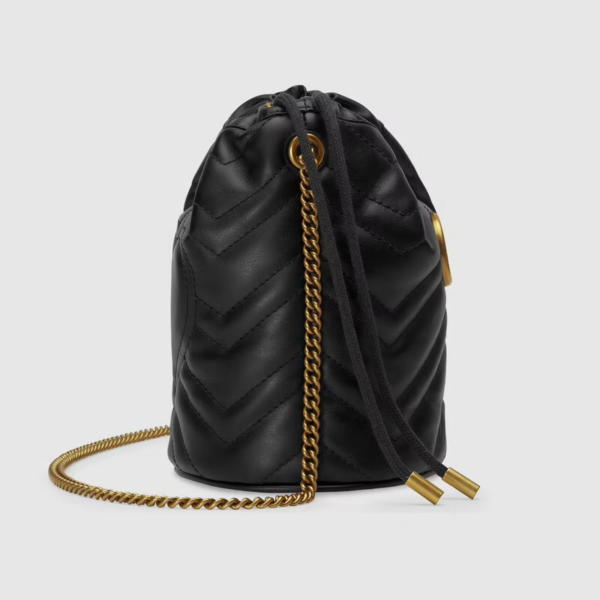 Túi Gucci Marmont Mini Bucket Bag ‎575163-DTDRT-1000 - Ảnh 6