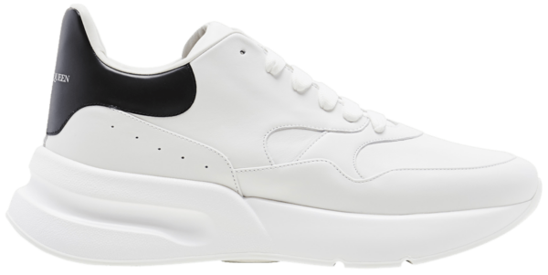Giày Alexander McQueen Oversized Runner 'White Black' 575425-WHRU3-9034