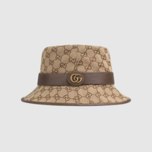Mu Gucci GG Canvas Bucket 'Beige Brown' 576587-4HG62-2564
