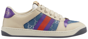 Giày Gucci Wmns Screener 'Blue GG Lamé' 577684-2C830-4690