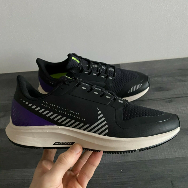 Giày Nike Air Zoom Pegasus 36 Shield 'Black' AQ8005-002 - Ảnh 8