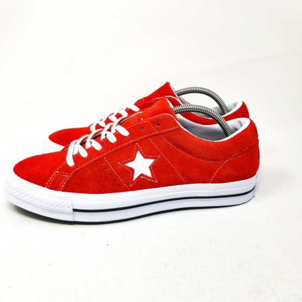Giày Converse One Star Ox 'Red Suede' 158434C - Ảnh 5