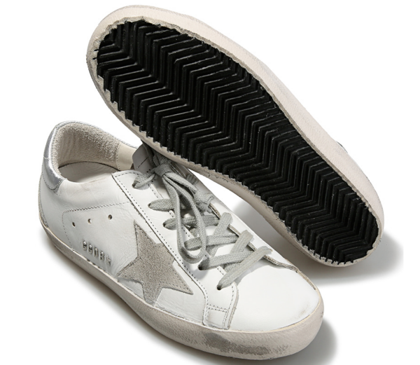Giày Golden Goose Wmns Super Star 'White Silver' GCOWS590-W77 - Ảnh 5