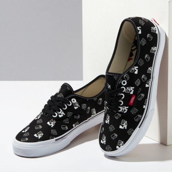 Giày Vans X Kazuki Kuraishi Authentic 'Black' VN0A5HZS6UT - Ảnh 5