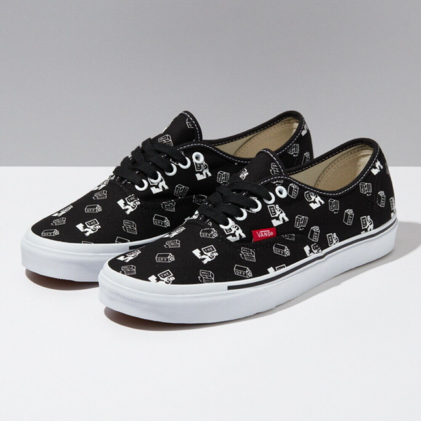 Giày Vans X Kazuki Kuraishi Authentic 'Black' VN0A5HZS6UT - Ảnh 4