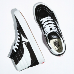 Giay Vans Sk8-Hi Reissue 'Warp Black White' VN0A4U3D21N