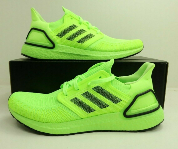 Giày Adidas Ultraboost 20 'Signal Green' EG0710 - Ảnh 4