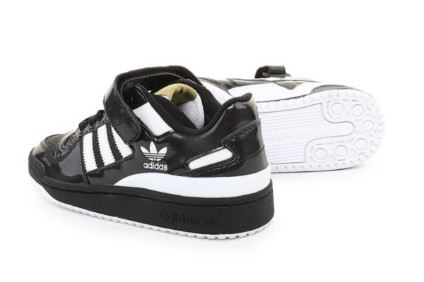 Giày Adidas Forum Low Black Patent BY4155 - Ảnh 2