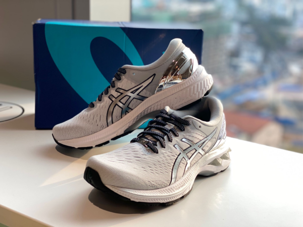 Giày Asics Wmns Gel Kayano 27 Platinum 'Grey Pure Silver' 1012A763-020 - Ảnh 5