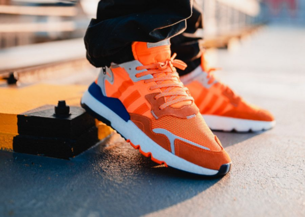 Giày Adidas Nite Jogger 'Solar Orange' G26313 - Ảnh 3