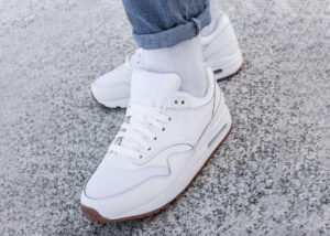Alternative view of Giày Nike Air Max 1 Leather PA 'White Gum' 807602-113