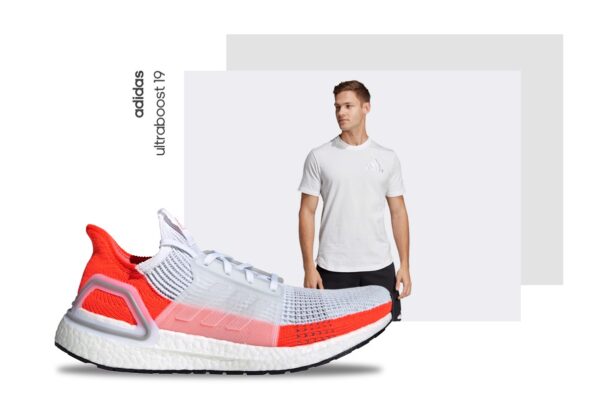 Giày Adidas UltraBoost 19 'White Multi' EF1342 - Ảnh 7