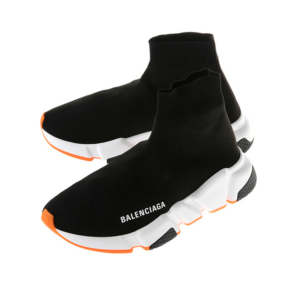 Alternative view of Giày Balenciaga Wmns Speed Trainer 'Black Orange'  587280-W1704-1917