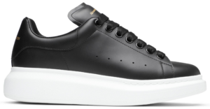 Giày Alexander McQueen Wmns Oversized Sneaker 'Black' 553770-WHGP0-1000
