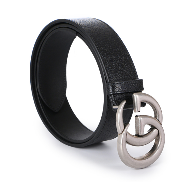Thắt Lưng Gucci 21SS Mamon GG Silver Logo Belt 406831-DJ20N-1000 - Ảnh 2